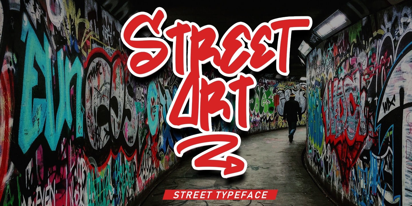 Street Art Font preview
